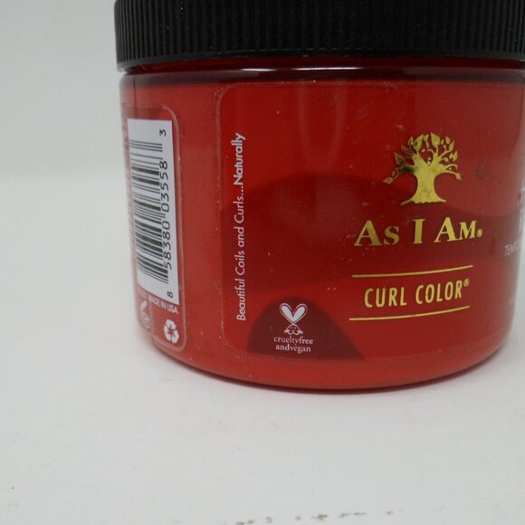 As I am Curl Color Temporary Hair Color Hot Red - Picture 2 of 9